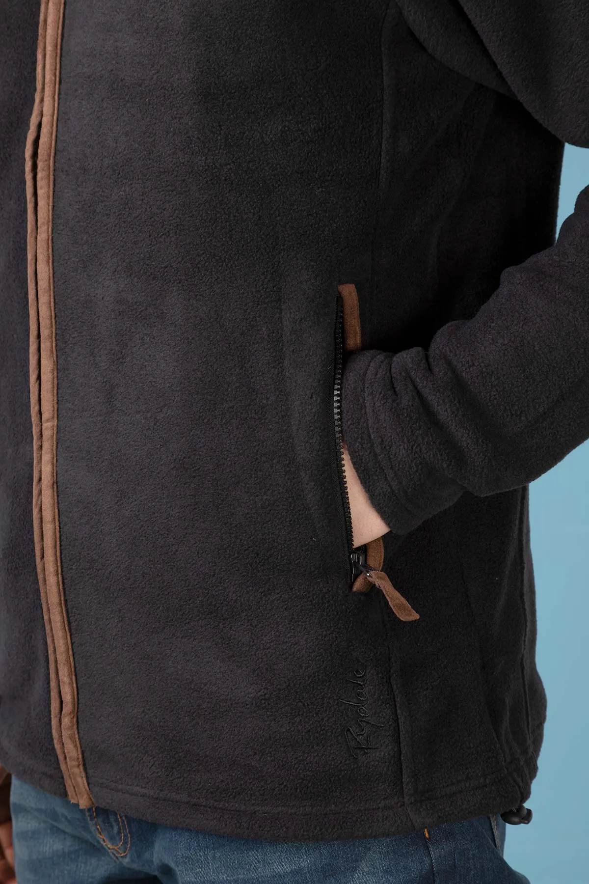 Men's Full Zip Fleece Jacket - Huggate