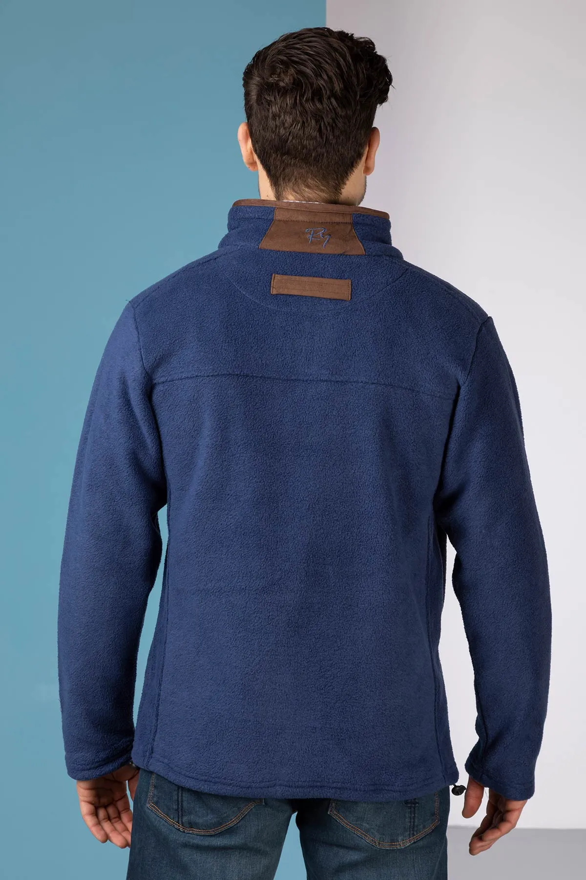 Men's Full Zip Fleece Jacket - Huggate
