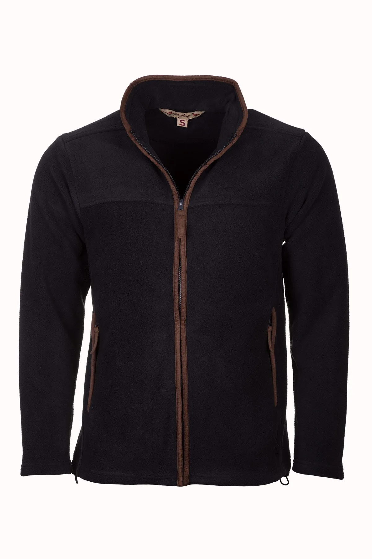 Men's Full Zip Fleece Jacket - Huggate