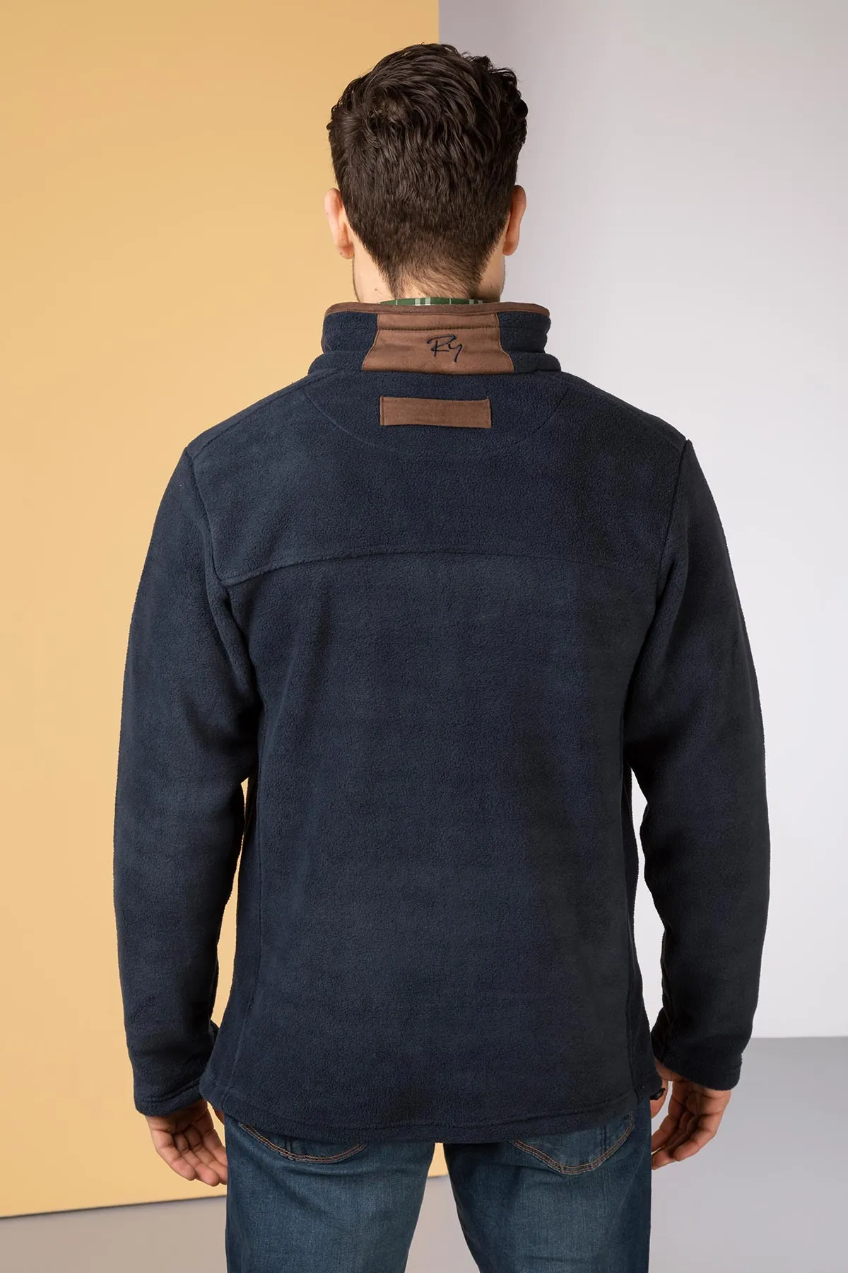Men's Full Zip Fleece Jacket - Huggate