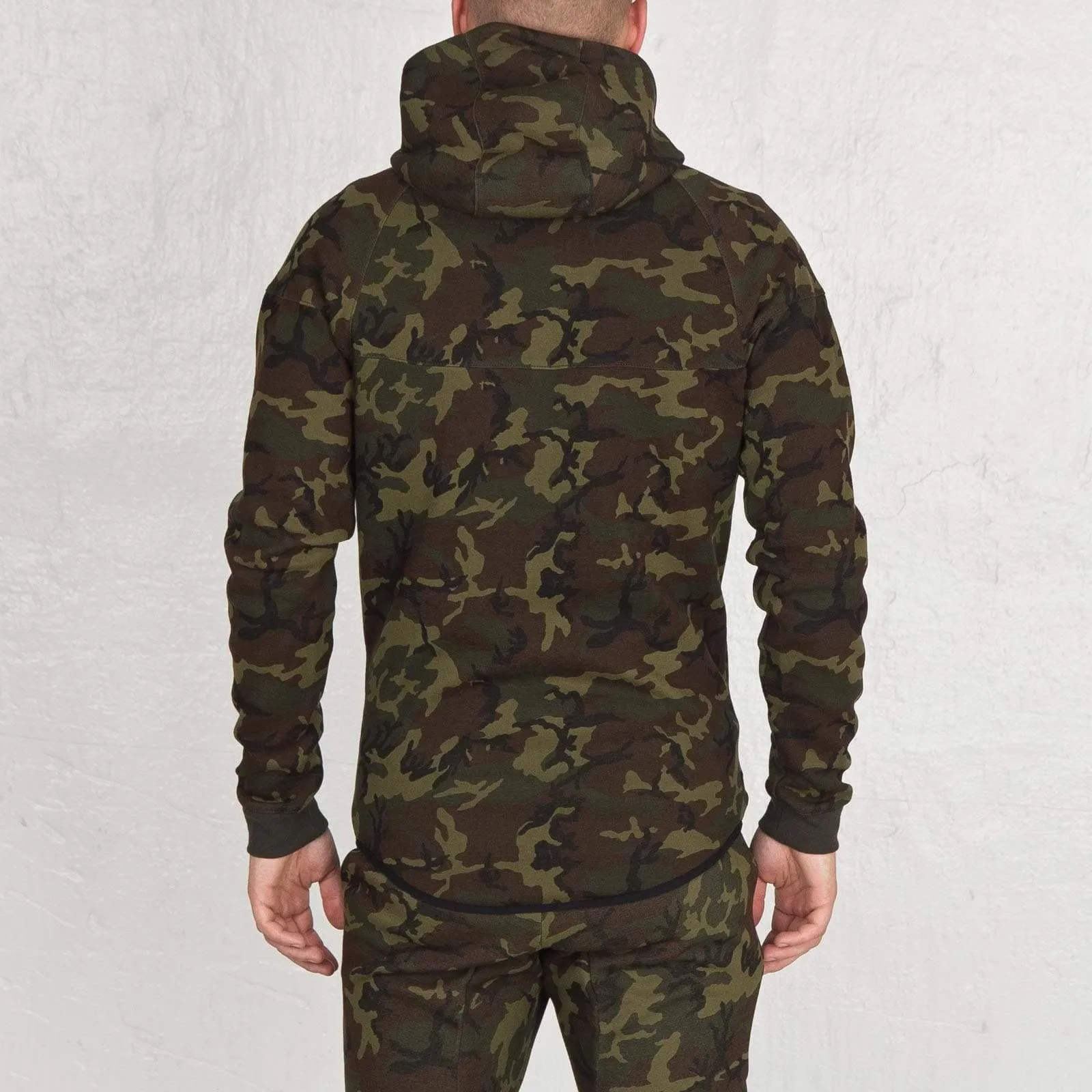 Nike Tech Fleece Camo Hooded Jacket