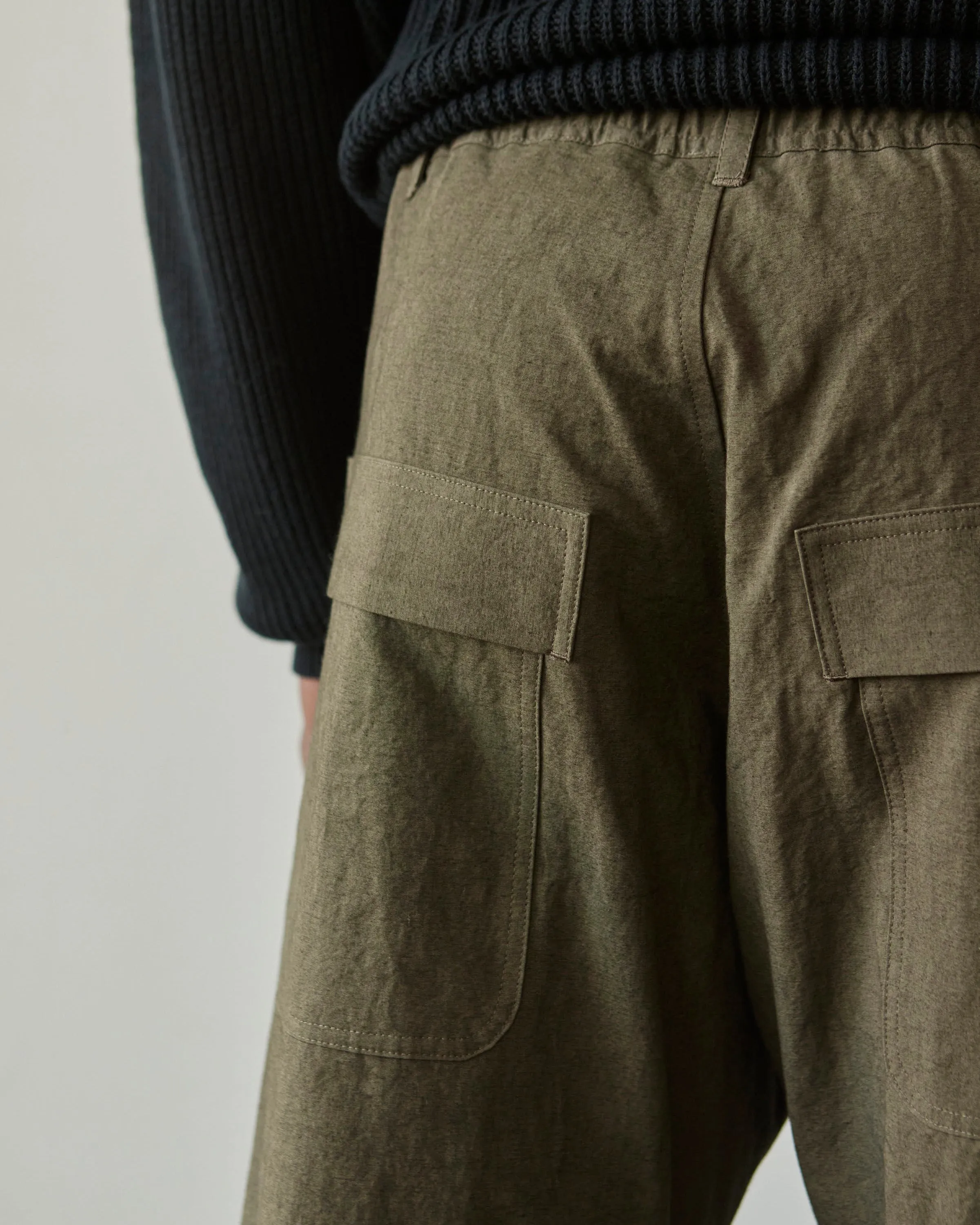O-Project Chino Trouser, Dark Grey