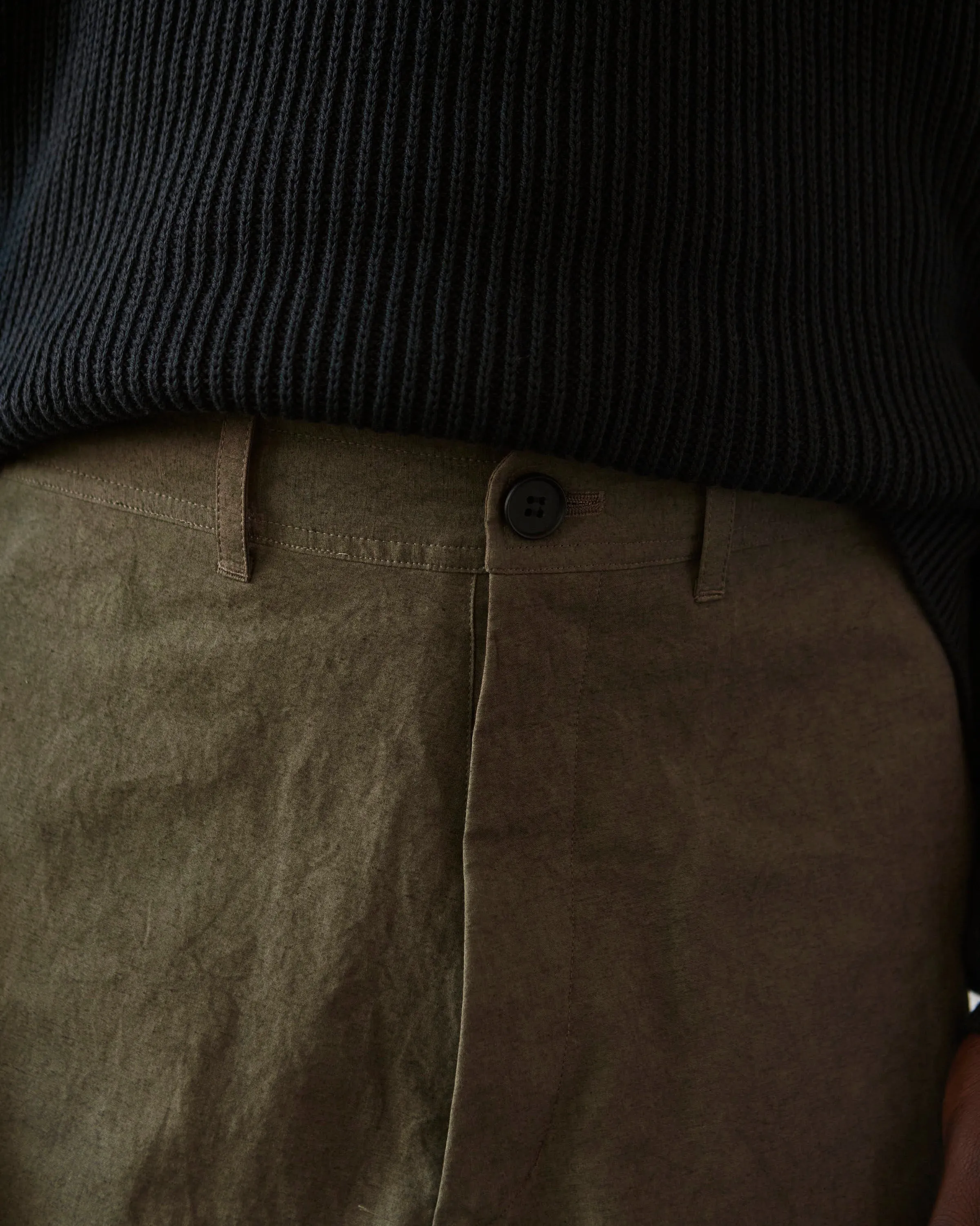 O-Project Chino Trouser, Dark Grey