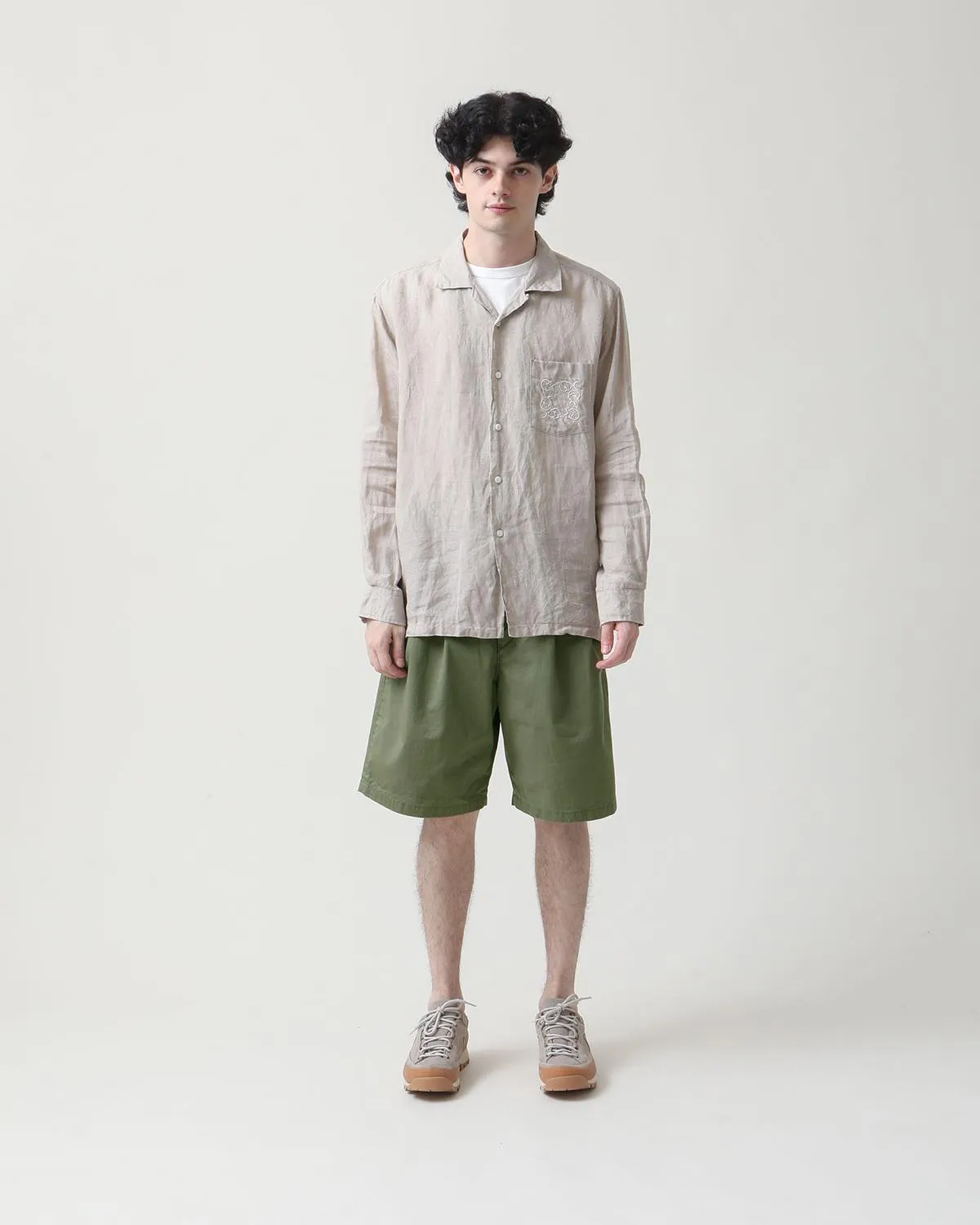 OFFICER CHINO SHORTS COTTON CHINO CLOTH