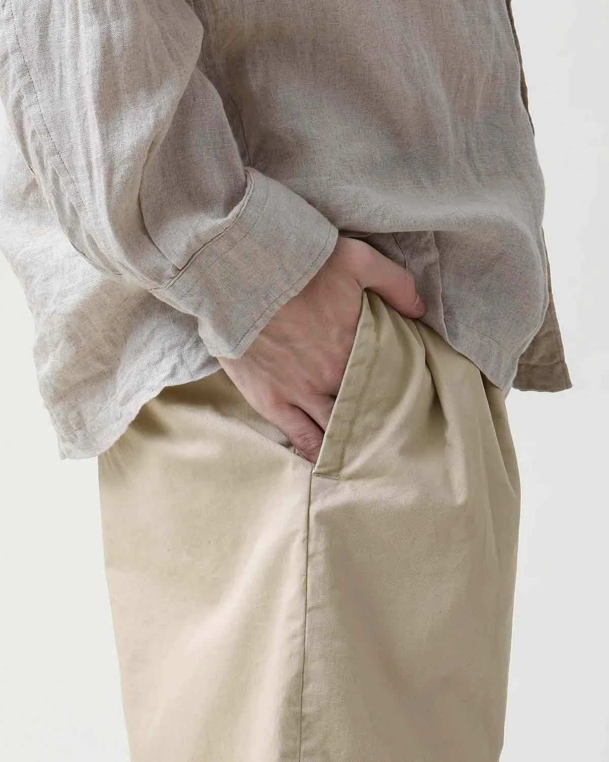 OFFICER CHINO SHORTS COTTON CHINO CLOTH