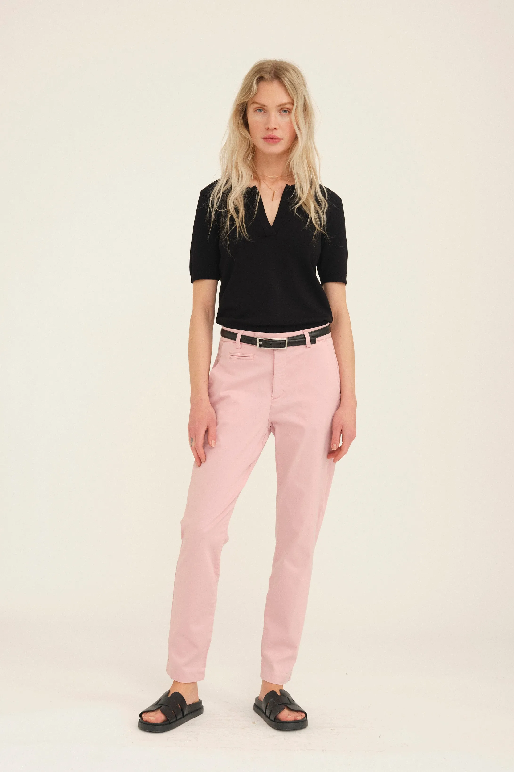 PD-Anika Support Chino - Pale Rose