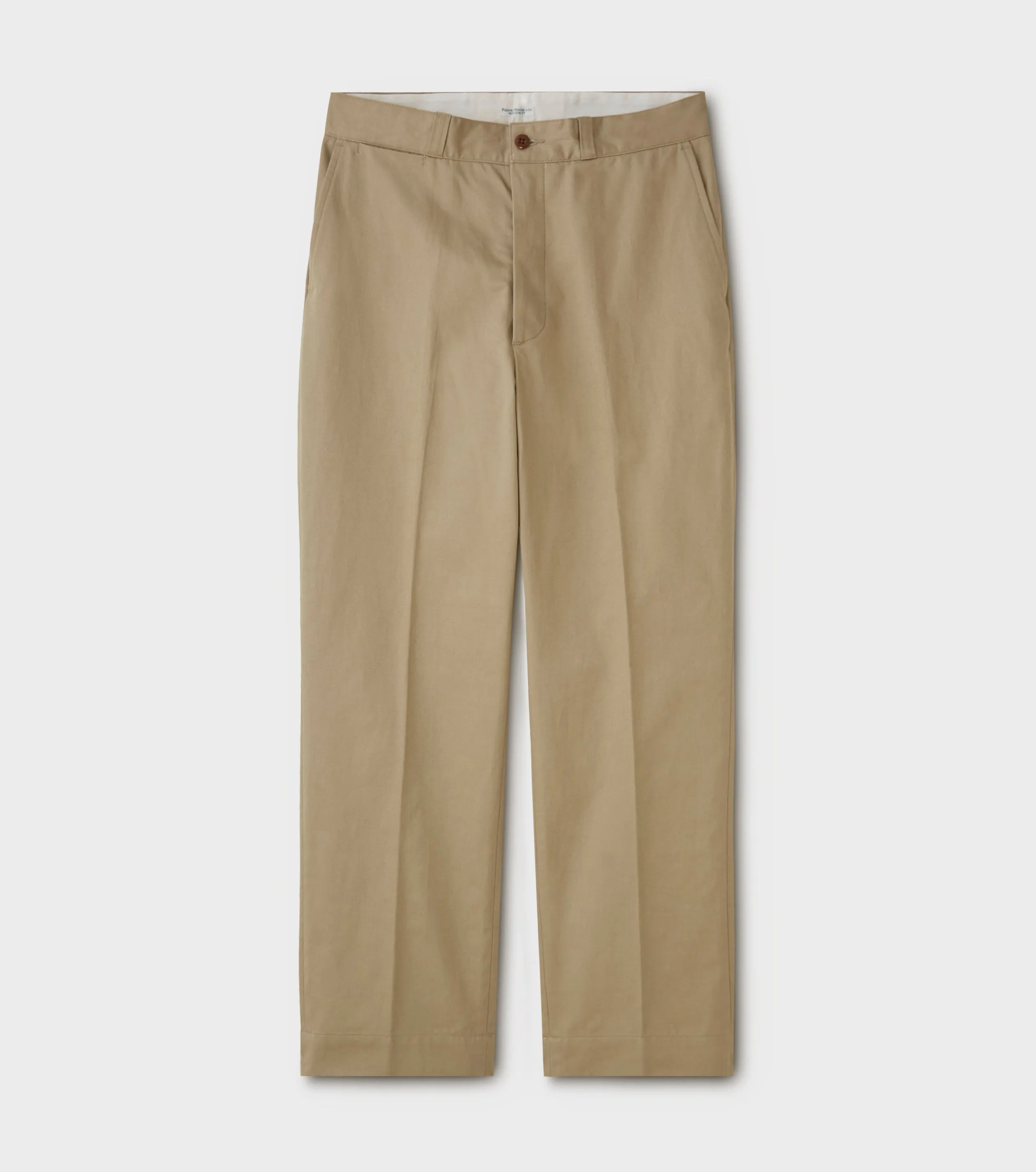 PHIGVEL -OFFICER TROUSERS REGULAR- KHAKI BEIGE