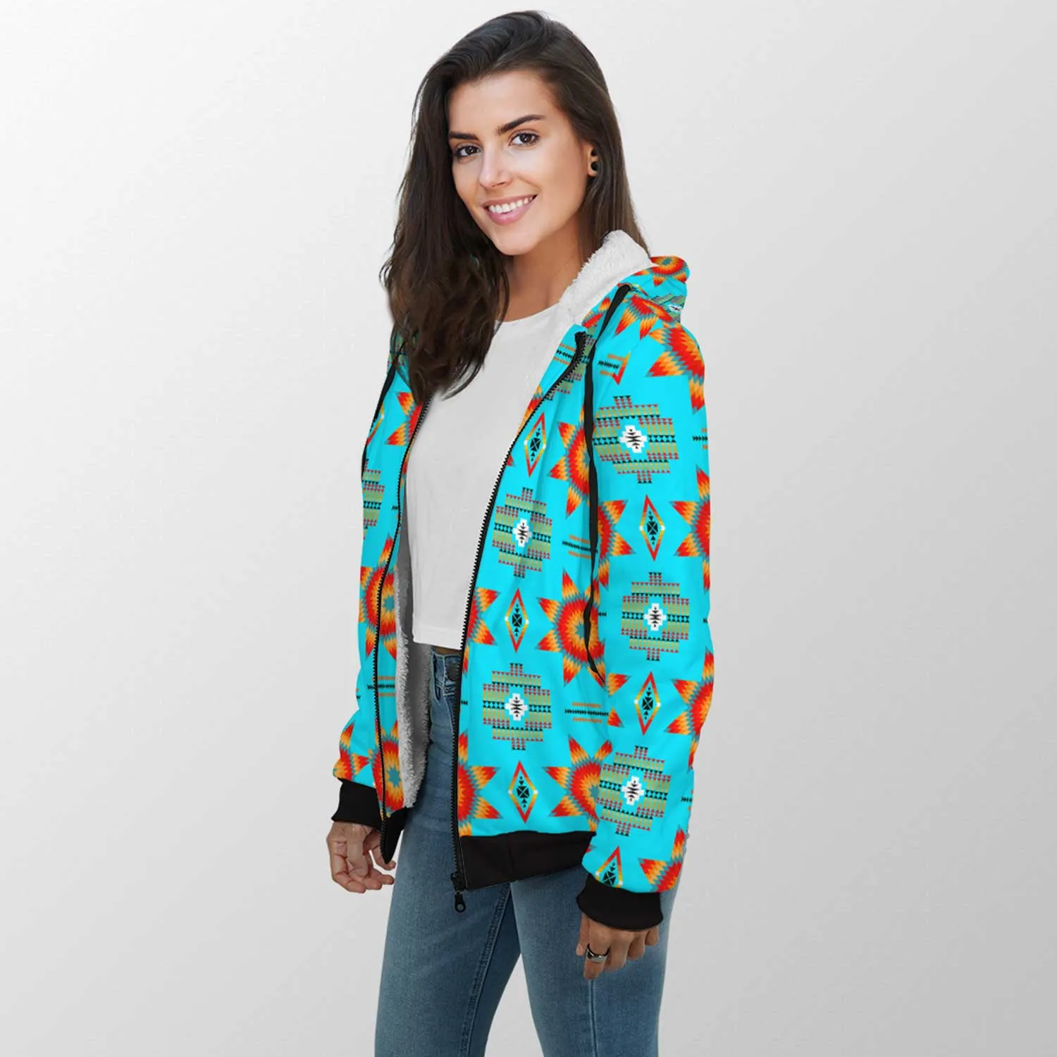 Rising Star Harvest Moon Sherpa Hoodie