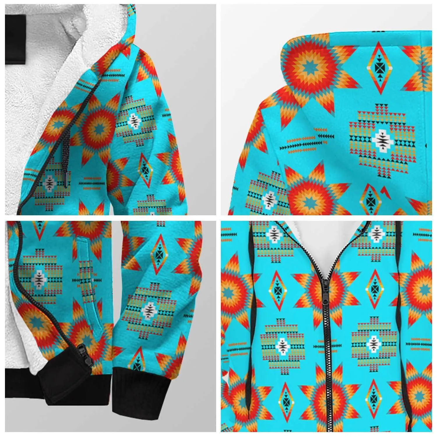 Rising Star Harvest Moon Sherpa Hoodie