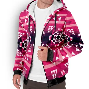 Royal Airspace Red Sherpa Hoodie