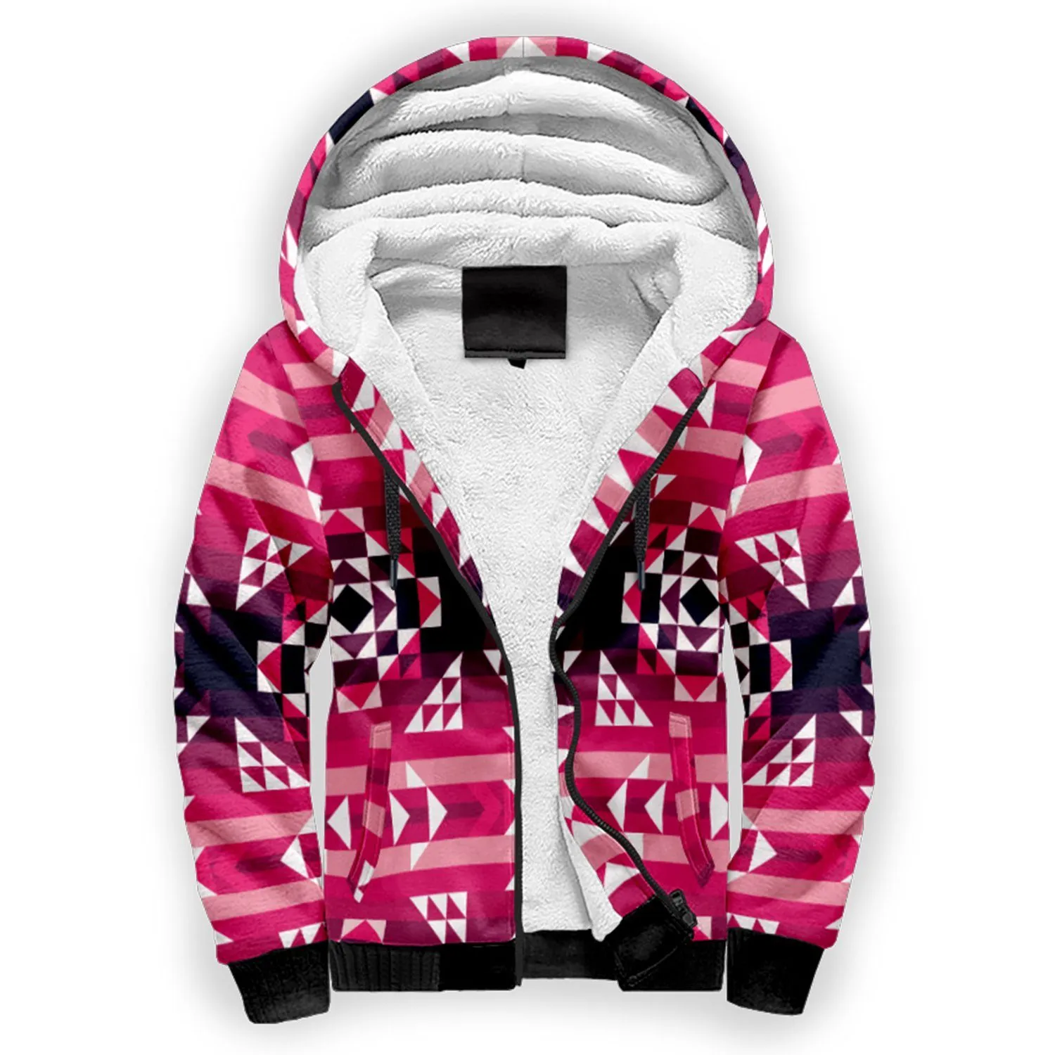 Royal Airspace Red Sherpa Hoodie