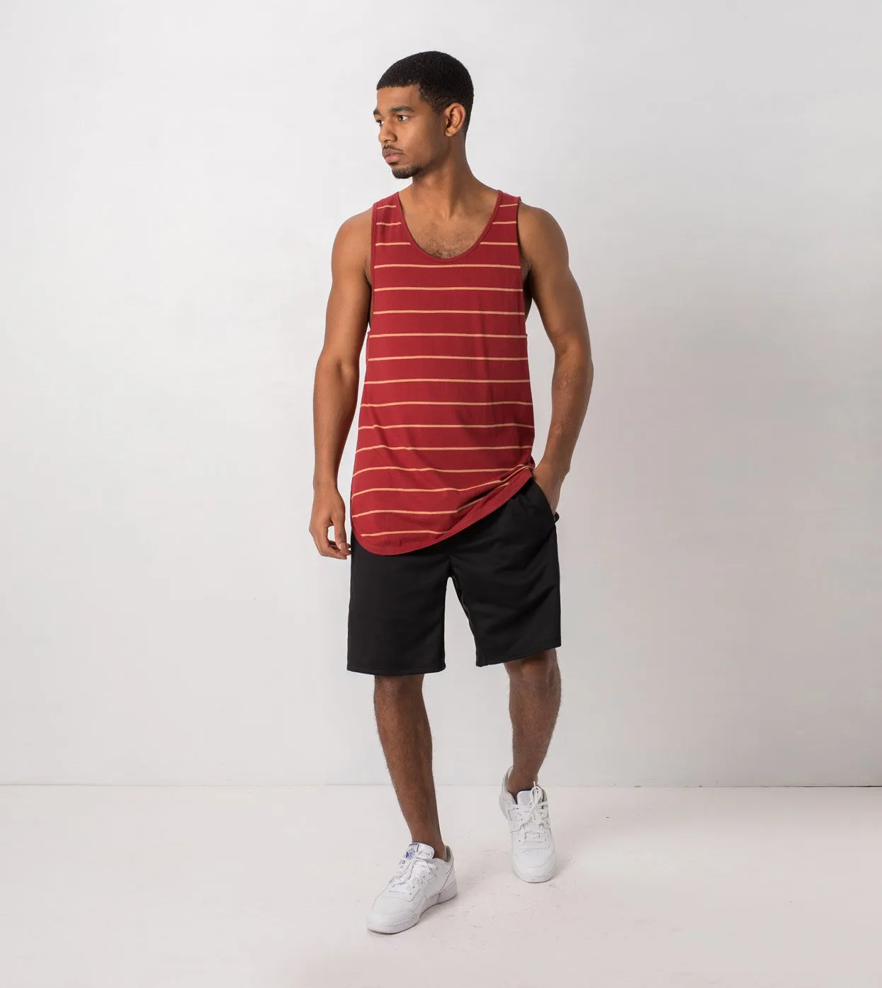 Rugger Tank Dk Cherry/Biscuit - Sale
