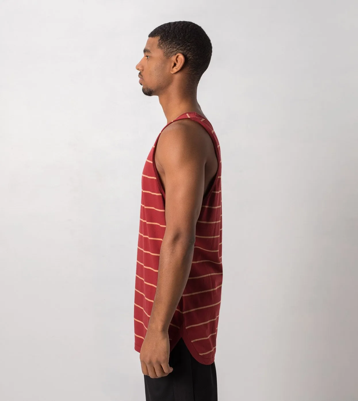 Rugger Tank Dk Cherry/Biscuit - Sale