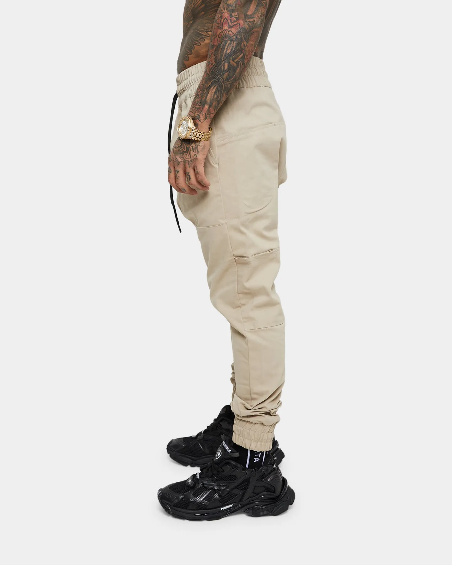 Saint Morta Carpenter Joggers Stone