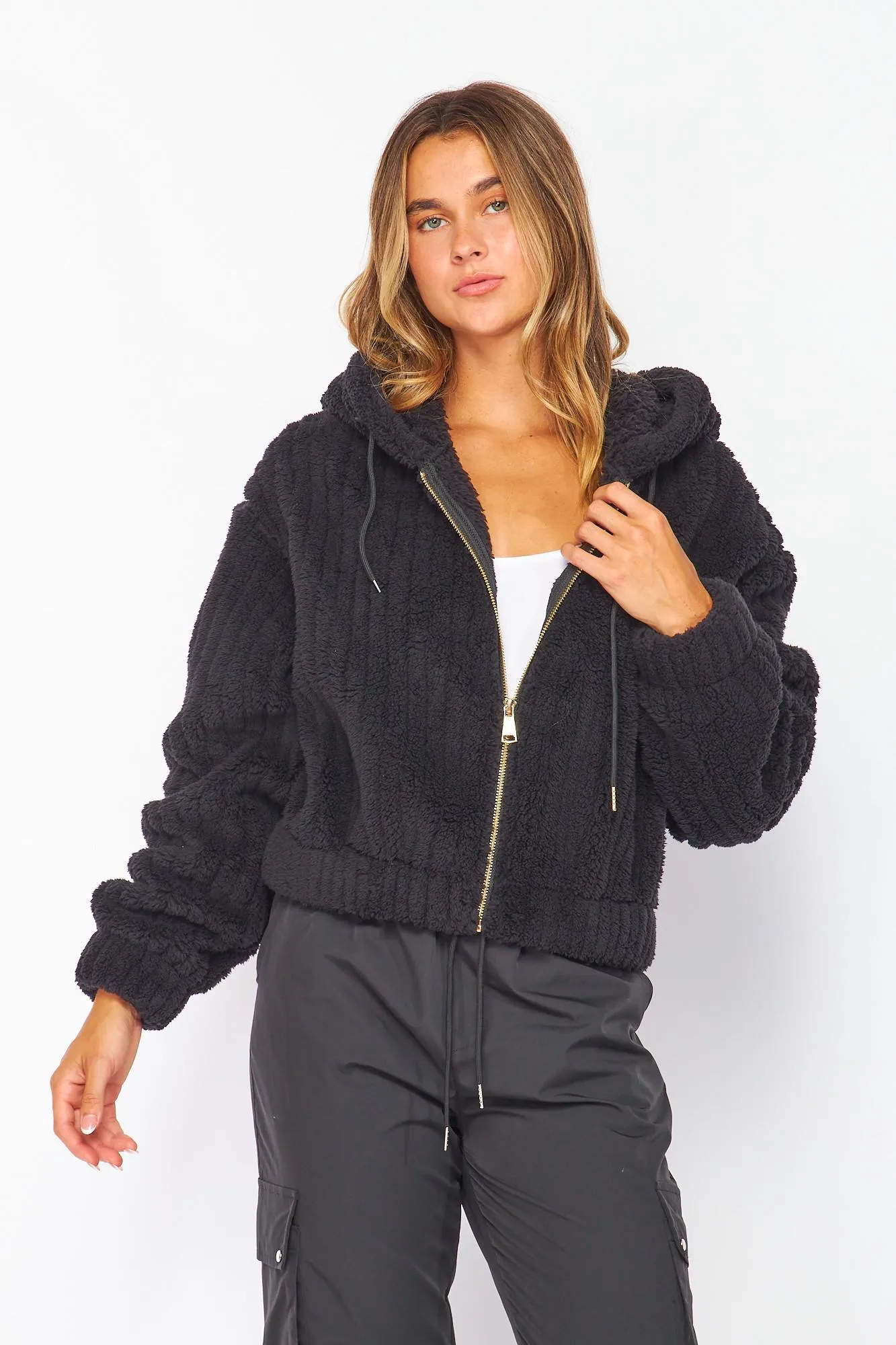 Sherpa Plush Jacket