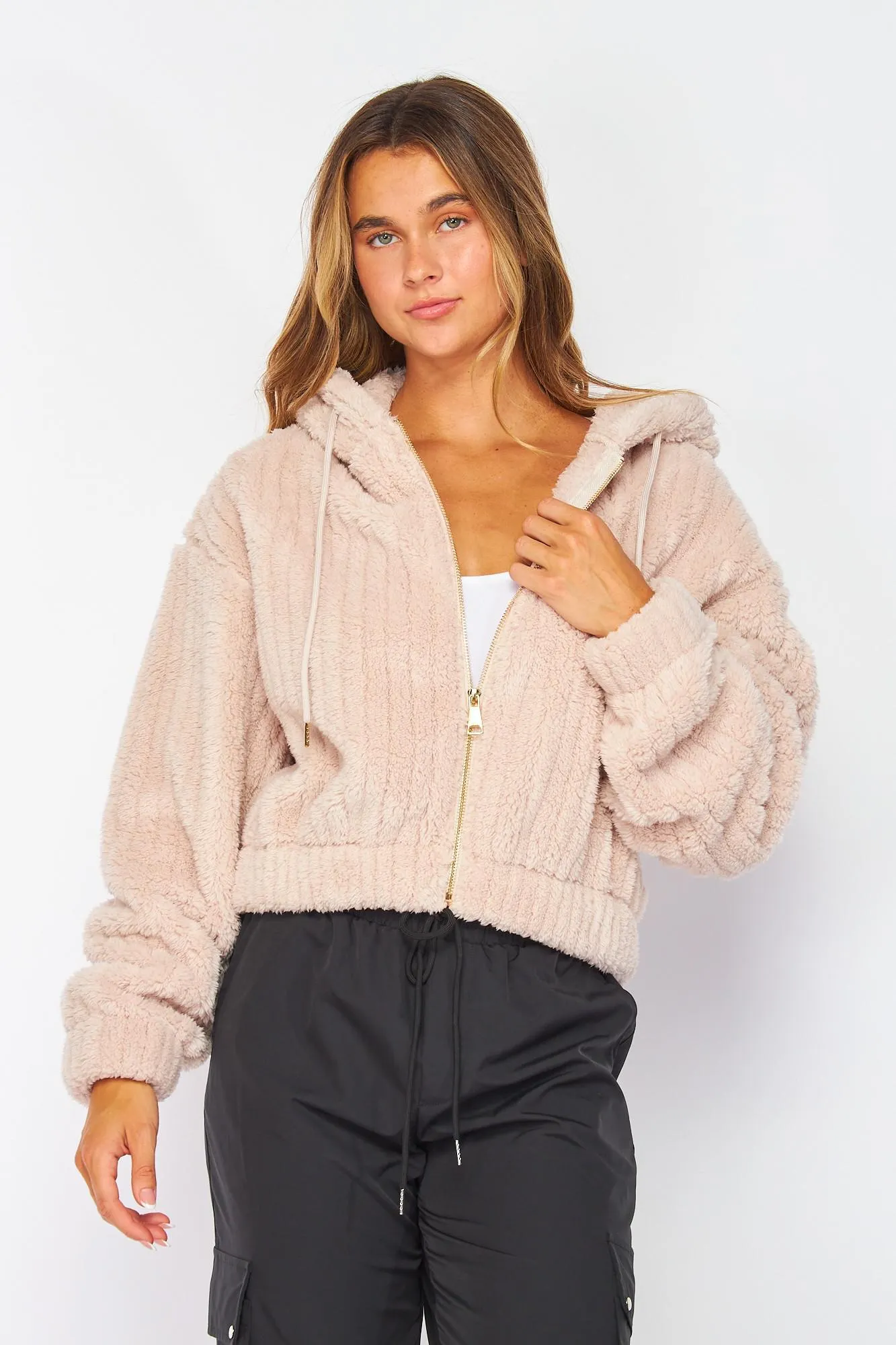 Sherpa Plush Jacket