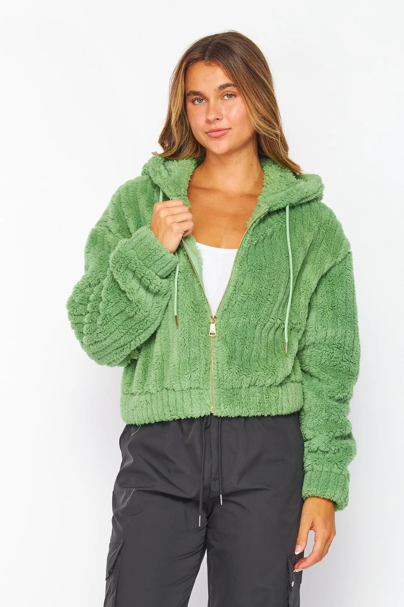 Sherpa Plush Jacket