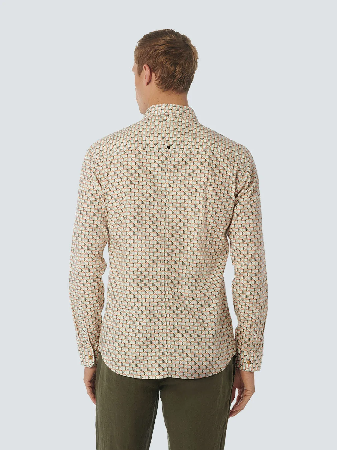 Shirt Stretch Allover Printed | Melon