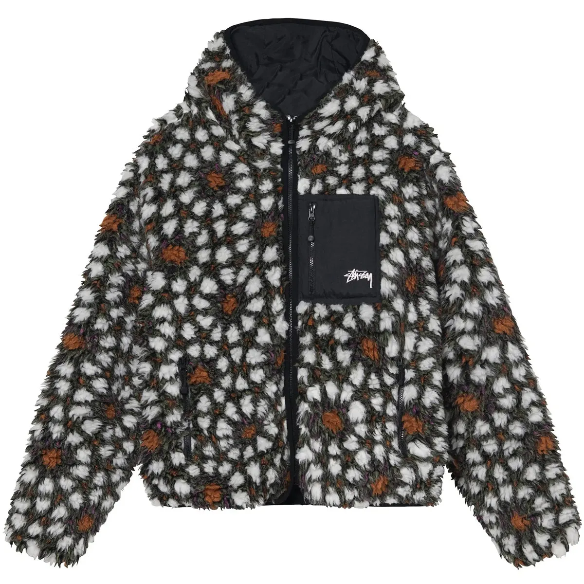 STÜSSY Pattern Sherpa Jacket