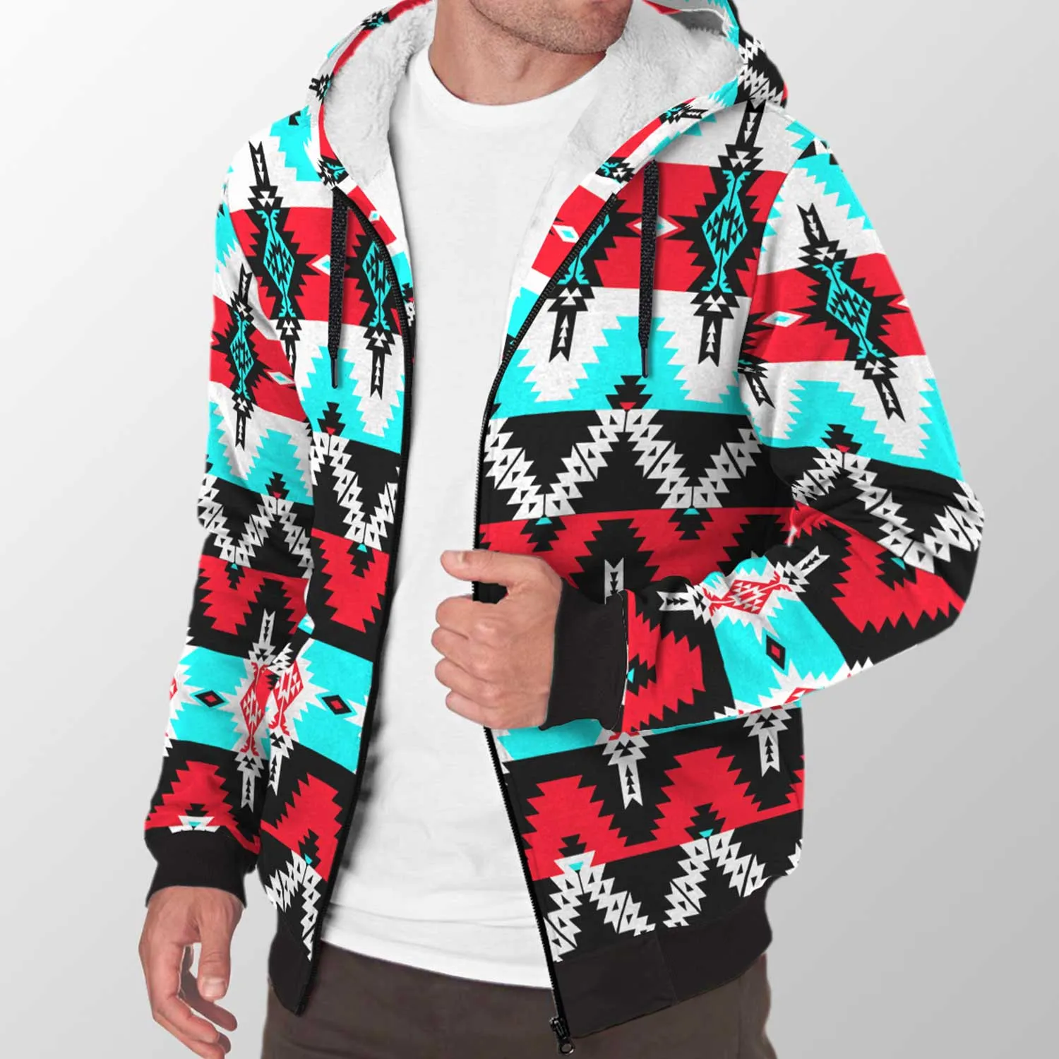 Two Spirit Dance Sherpa Hoodie