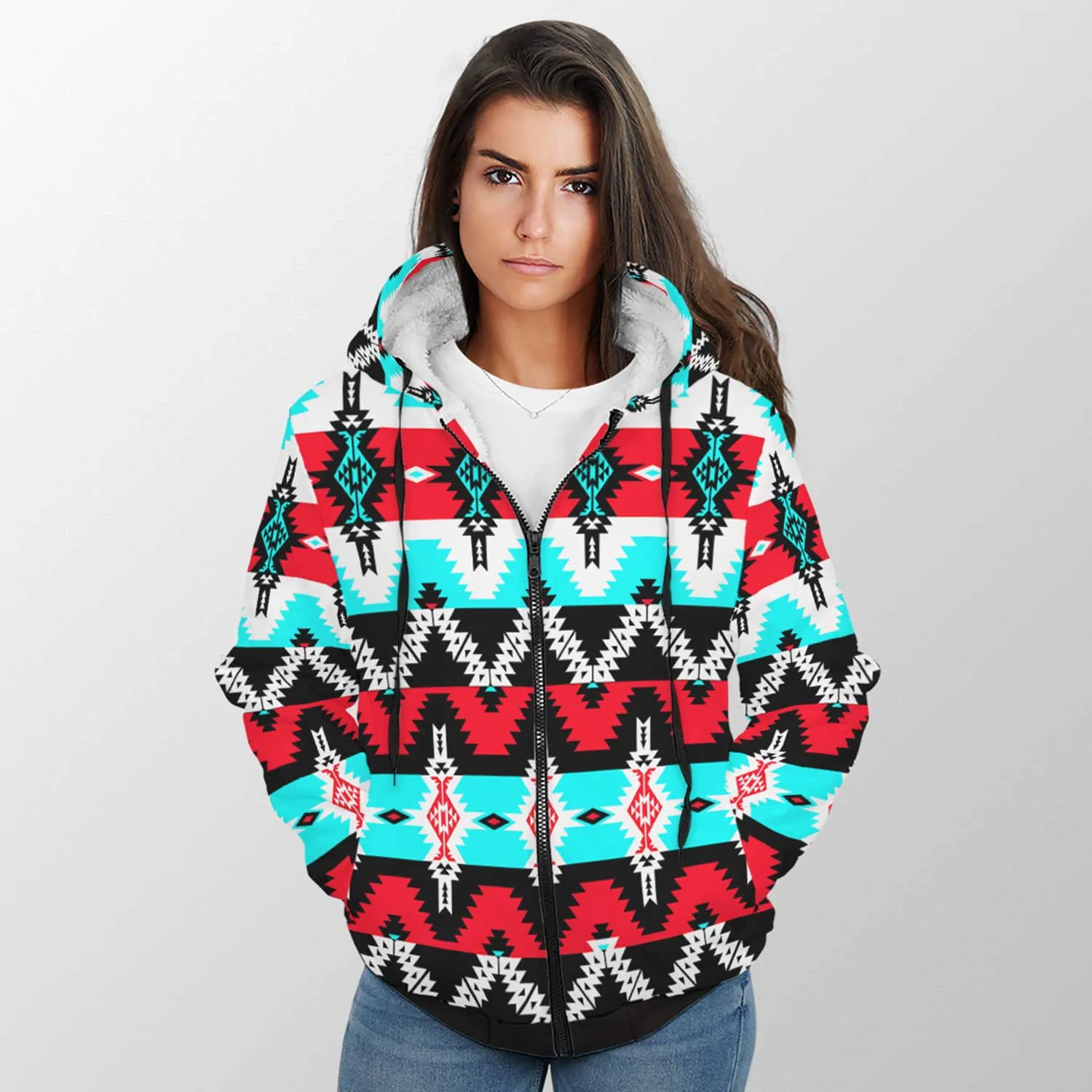 Two Spirit Dance Sherpa Hoodie