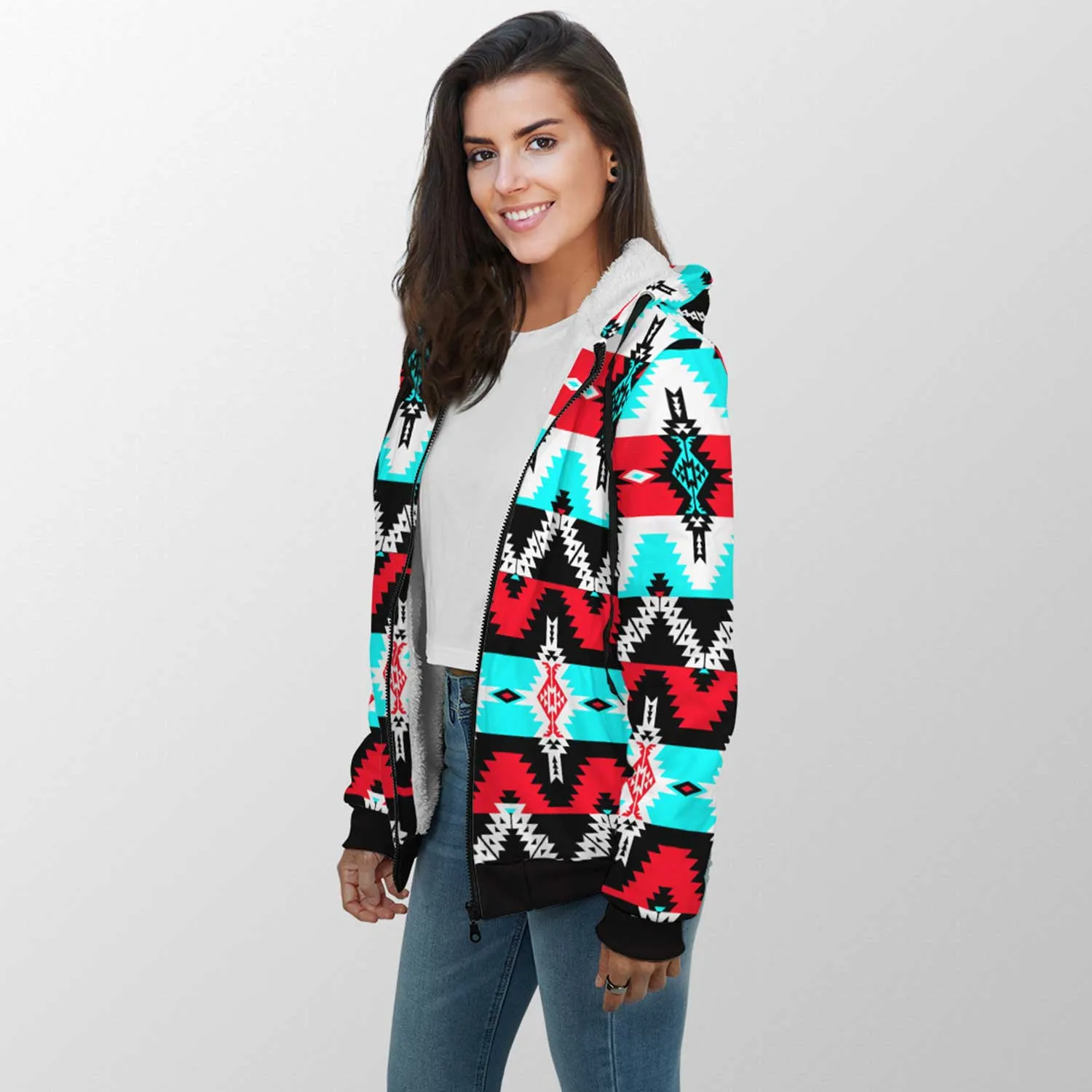 Two Spirit Dance Sherpa Hoodie