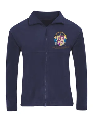 Usworth Colliery Primary School Navy Fleece Jacket
