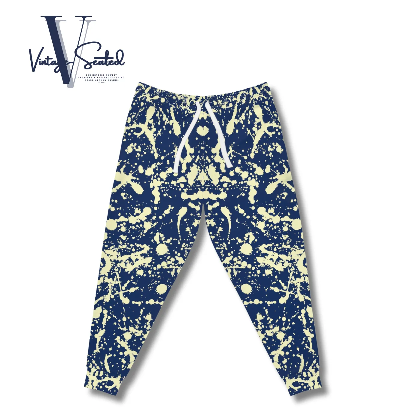 Vintage-Sealed "PAINT SPLASH" Apparel Jogger Pants| Brand New Men's Fashion