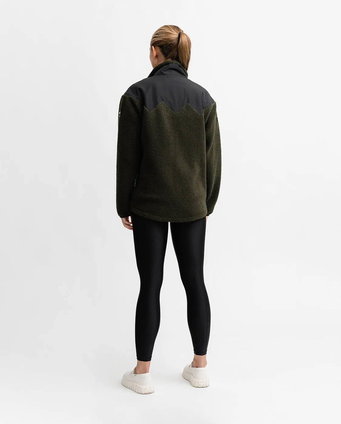 WOMENS HYBRID PILE FLEECE