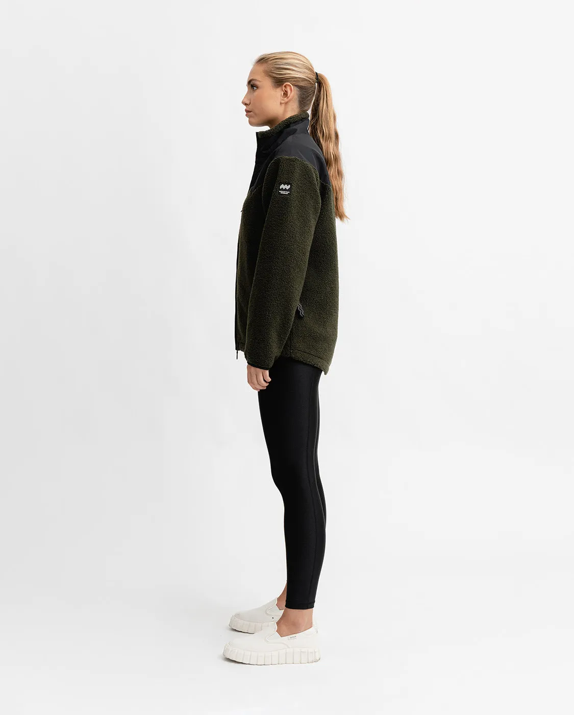 WOMENS HYBRID PILE FLEECE