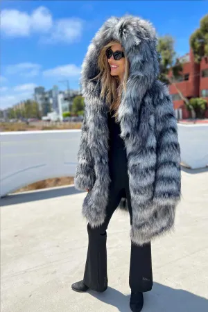 Women's Short Desert Warrior Coat in "Wolverine"
